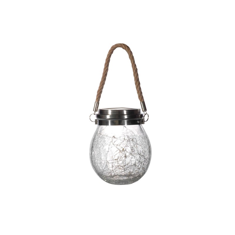 G2312 BOTE VIDRIO SOLAR DECORATIVO CALIDO C-ASA GALIX