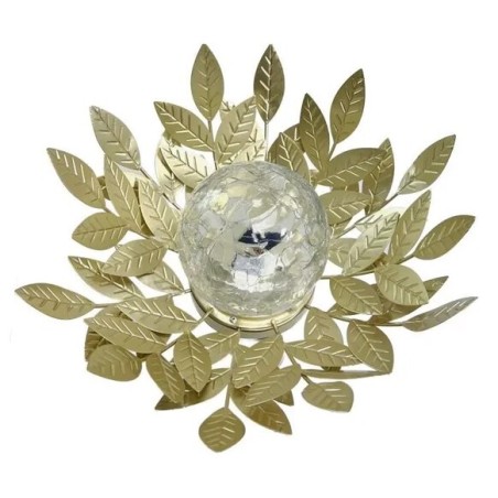 G4495 NENUFAR DECORATIVO SOLAR METALICO GALIX