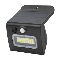 200210026 APLIQUE SOLAR LED EGODA NEGRO C-SENSOR 3W 3000K-4000K-6500K GSC