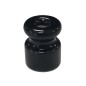 1400424-N AISLADOR PORCELANA NEGRO 24x19mm-