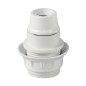 101535002 PORTALAMPARAS BAQUELITA SEMIROSCADO E14 BLANCO GSC