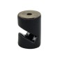 1400428-N 5UD SUJETACABLES EN V NEGRO 30x20mm F-BRIGHT