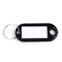 65358 LLAVERO NEGRO 25ud MADER