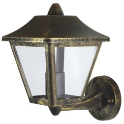 206229 APLIQUE LED TRADITION UP ALU E27 IP44 ORO