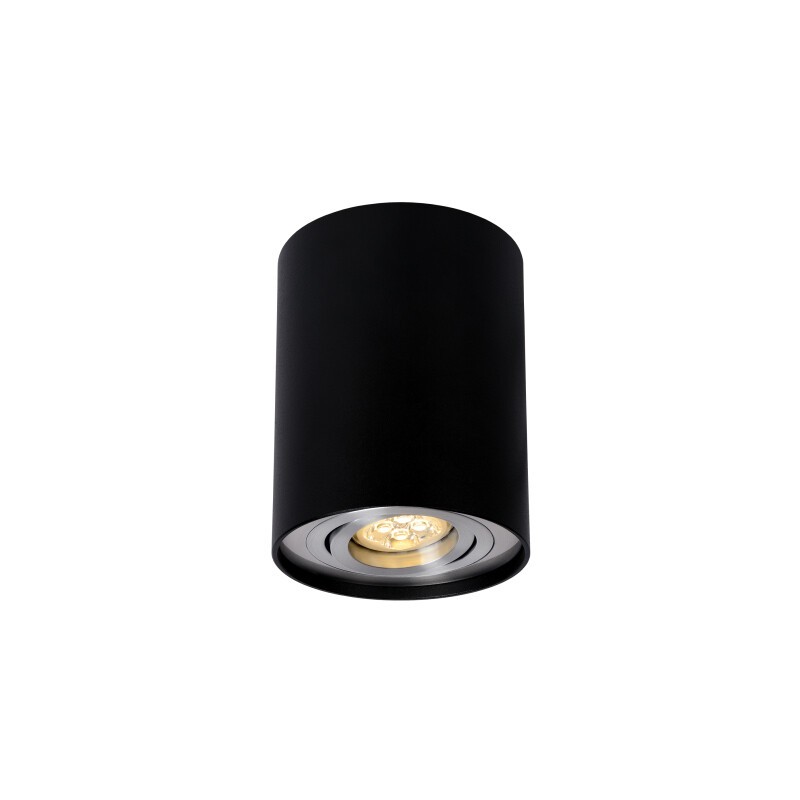 SLIP004003 APLIQUE TECHO REDONDO GU10 10W NEGRO
