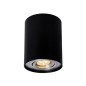 SLIP004003 APLIQUE TECHO REDONDO GU10 10W NEGRO