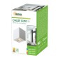 SLIP004004 APLIQUE TECHO CUADRADO GU10 10W NIQUEL