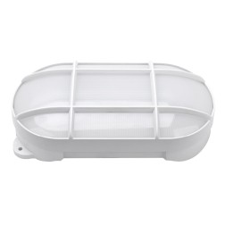 200205001 APLIQUE LED OVALADO CERCIS CON REJILLA 15W 6500K BLANCO GSC