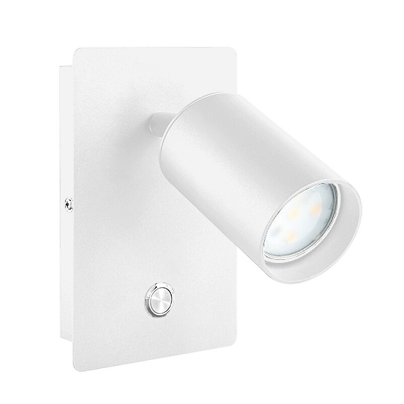2076002 APLIQUE LED DE PARED BLANCO C-INTERRUPTOR GU10