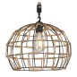 120893215 LAMPARA COLGANTE REDONDA E27 YUTE METAL FABRILAMP 120893215 LAMPARA COLGANTE REDONDA E27 YUTE METAL FABRILAMP