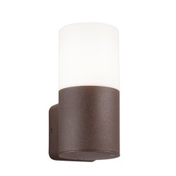 222260124 APLIQUE PARED ALUMINIO OXIDO HOOSIC E27 IP44 TRIO