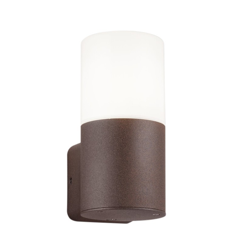 222260124 APLIQUE PARED ALUMINIO OXIDO HOOSIC E27 IP44 TRIO