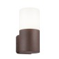 222260124 APLIQUE PARED ALUMINIO OXIDO HOOSIC E27 IP44 TRIO