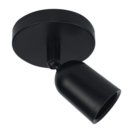 SLIP005041 LAMPARA DE FOCO PVC GU10 NEGRO SPECTRUM