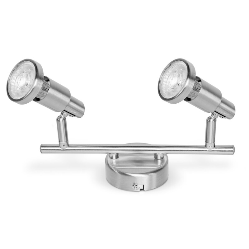 540545 REGLETA LED 2 FOCOS 2,6W NIQUEL 2700K LEDVANCE