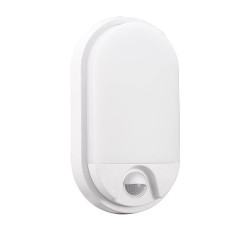 200205057 APLIQUE PARED OVALADO LED DOKO CON SENSOR MOVIMIENTO 15W 4000K BLANCO GSC