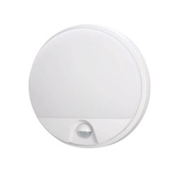 200205059 APLIQUE PARED REDONDO LED DOKO CON SENSOR MOVIMIENTO 15W 4000K BLANCO GSC