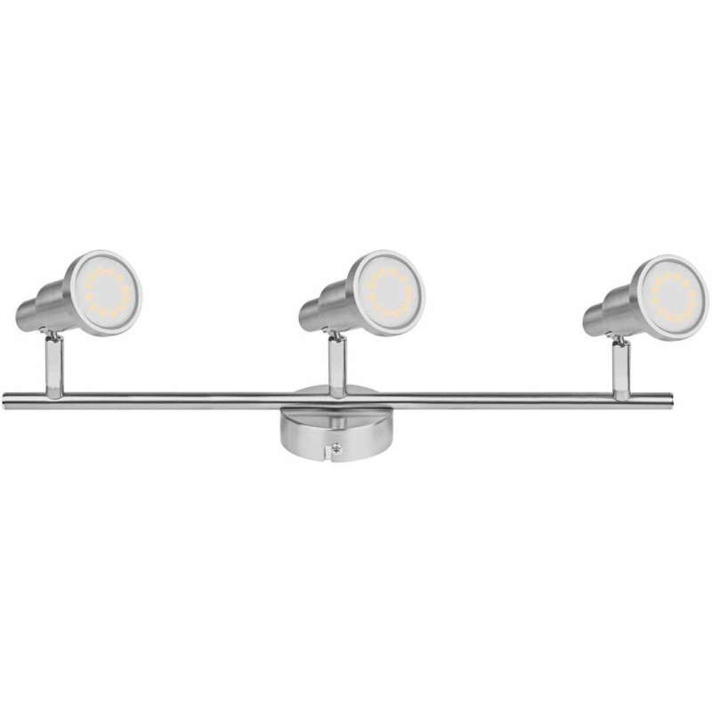 540569 REGLETA LED 3 FOCOS GU10 3W NIQUEL 2700K LEDVANCE 540569 REGLETA LED 3 FOCOS GU10 3W NIQUEL 2700K LEDVANCE