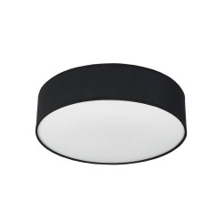 203600002 PLAFÓN TECHO DE TELA GEMENA 2XE27 NEGRO GSC