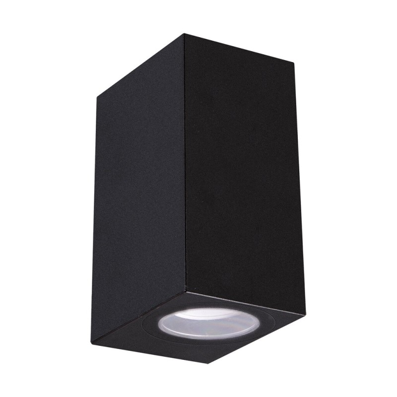 04019 APLIQUE EXTERIOR CUADRADO 2xGU10 2x12W IP54 Ø68 NEGRO GAMP STRÜHM 04019 APLIQUE EXTERIOR CUADRADO 2xGU10 2x12W IP54 Ø68 NEGRO GAMP STRÜHM