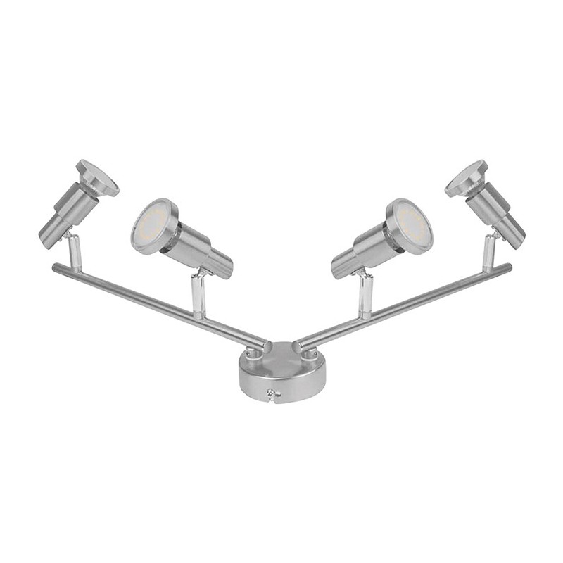 540583 REGLETA LED 4 FOCOS 2,6W NIQUEL 2700K OSRAM 540583 REGLETA LED 4 FOCOS 2,6W NIQUEL 2700K OSRAM