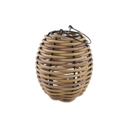 G2126-26 LAMPARA SOLAR RATTAN 1xAA 26cm GALIX