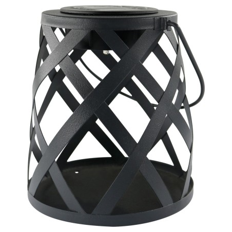 G2208 LAMPARA SOLAR DECORATIVA METALICA NEGRA GALIX