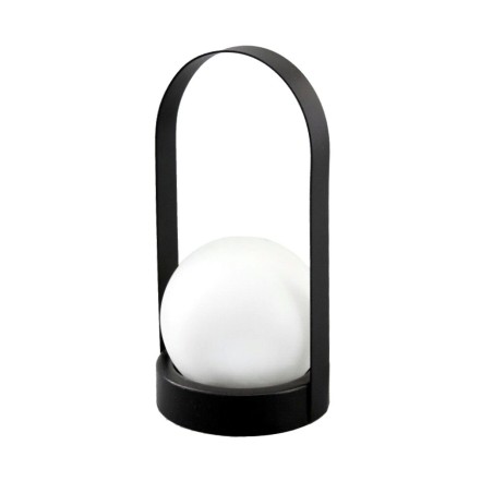 G2123 LAMPARA SOLAR PERLA C-ASA NEGRA GALIX