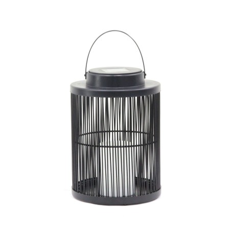 G2005 LAMPARA SOLAR VELA PARPADEO CON JAULA METAL+PLASTICO GALIX