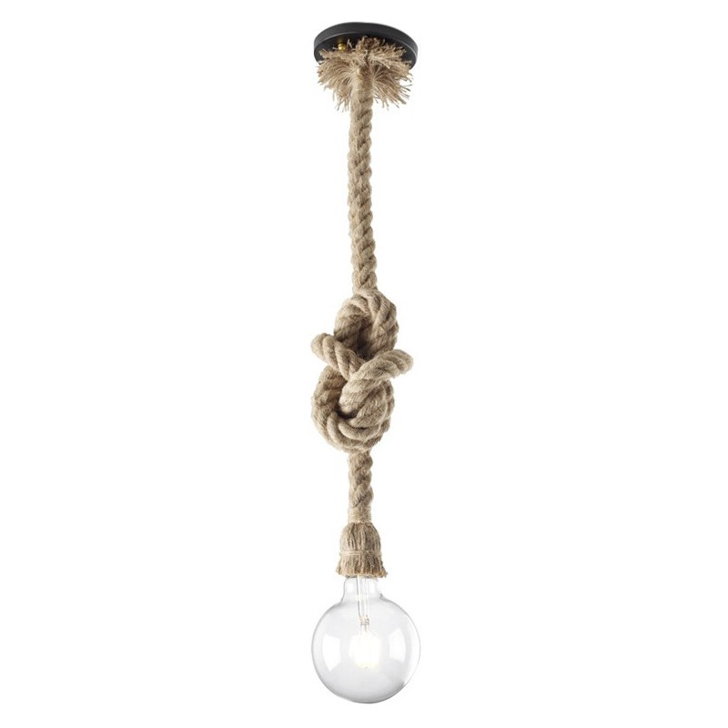 93-841-15-116 LAMPARA COLGANTE SOGA E27 CRISTAL RECORD