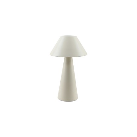 1950944-BL LAMPARA DE MESA 1xE27 TIPO SETA BLANCA EB