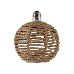 2509018 LAMPARA DE TECHO DECORATIVA LED 1xE27 4W 3000K 240Lm 120x153mm CUERDA EB