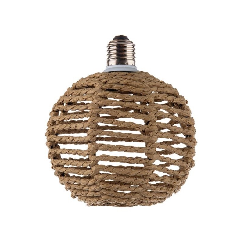 2509018 LAMPARA DE TECHO DECORATIVA LED 1xE27 4W 3000K 240Lm 120x153mm CUERDA EB 2509018 LAMPARA DE TECHO DECORATIVA LED 1xE27 4W 3000K 240Lm 120x153mm CUERDA EB