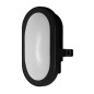271647 APLIQUE LED EXTERIOR OVAL 6W 4000K NEGRO BULKHEAD LEDVANCE