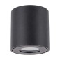03955 FOCO TECHO ZORBA 1xGU10 NEGRO STRÜHM
