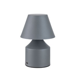 1950933-GR LAMPARA DE SOBREMESA GRIS 2W CCT RECARGABLE F-BRIGHT