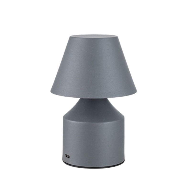 1950933-GR LAMPARA DE SOBREMESA GRIS 2W CCT RECARGABLE F-BRIGHT