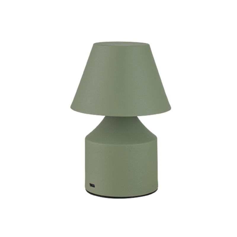1950933-V LAMPARA DE SOBREMESA VERDE 2W CCT RECARGABLE F-BRIGHT