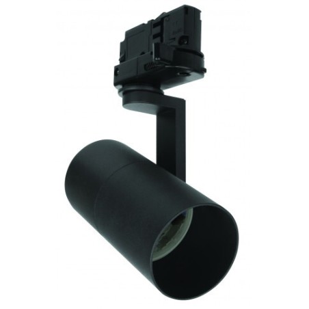 SLIP003007 FOCO CARRIL NEGRO 1xGU10 MADARA SPECTRUM