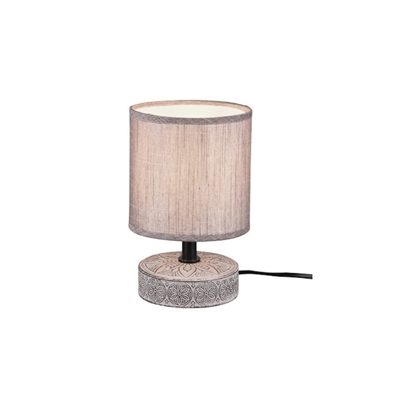R50980126 LAMPARA SOBREMESA CERAMICA 1xE14 IP20 MARRON MARIE TRIO
