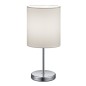 R50491001 LAMPARA SOBREMESA 1xE14 BLANCO JERRY TRIO