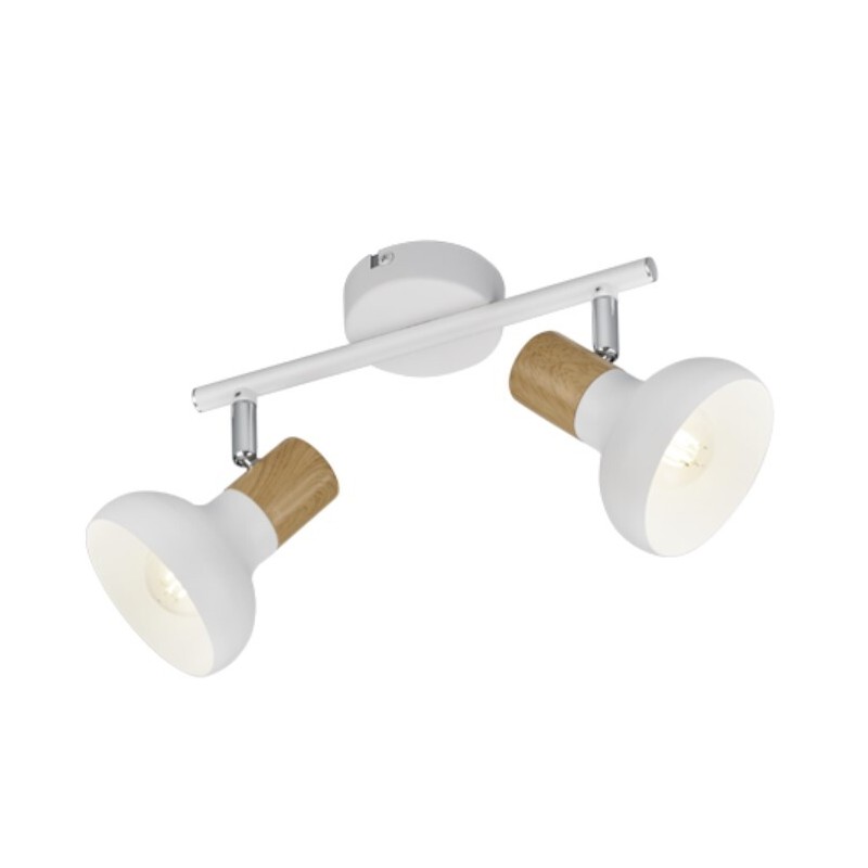 R81522031 REGLETA 2 FOCOS 2xE14 BLANCA LATIKA TRIO R81522031 REGLETA 2 FOCOS 2xE14 BLANCA LATIKA TRIO