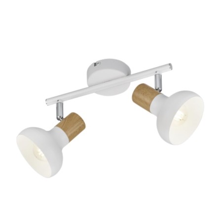 R81522031 REGLETA 2 FOCOS 2xE14 BLANCA LATIKA TRIO