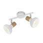 R81522031 REGLETA 2 FOCOS 2xE14 BLANCA LATIKA TRIO R81522031 REGLETA 2 FOCOS 2xE14 BLANCA LATIKA TRIO