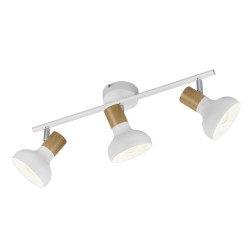 R81523031 REGLETA 3 FOCOS 3xE14 BLANCA LATIKA TRIO