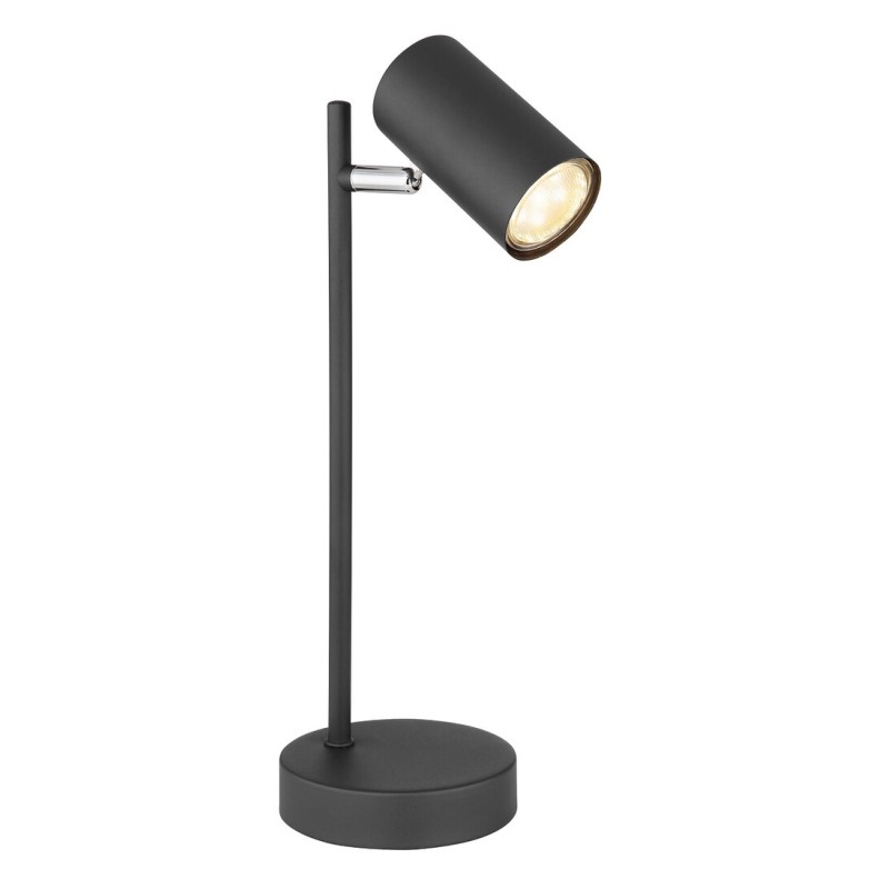 57910TB LAMPARA SOBREMESA LED 1xGU10 230V NEGRA ROBBY GLOBO