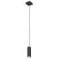 57911HB LAMPARA COLGANTE 1xGU10 35W 230V NEGRO ROBBY GLOBO