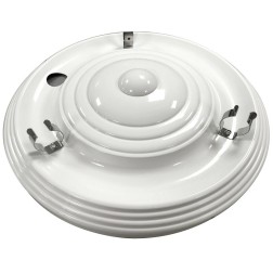 103-54-S-BL PLAFON CHAPA BLANCA 54W REACTANCIA ELECTRONICA