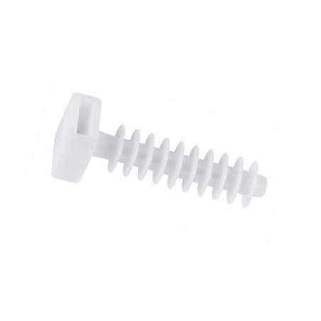 21167 100ud TACOS BLANCOS PARA BRIDAS Ø6mm LAPAFIL