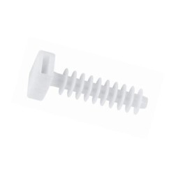 21163 100ud TACOS BLANCOS PARA BRIDAS Ø8mm